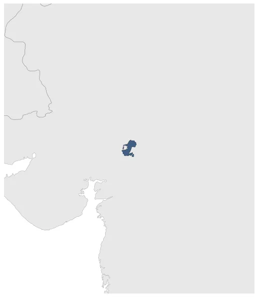Lunavada State (Princely State): Maximal extension of the polity