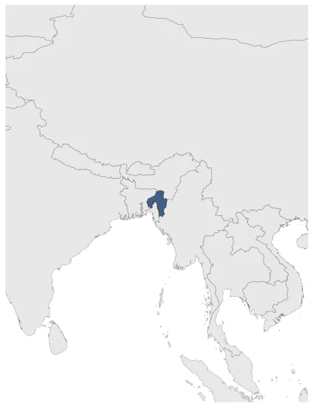 Twipra Kingdom: Maximal extension of the polity